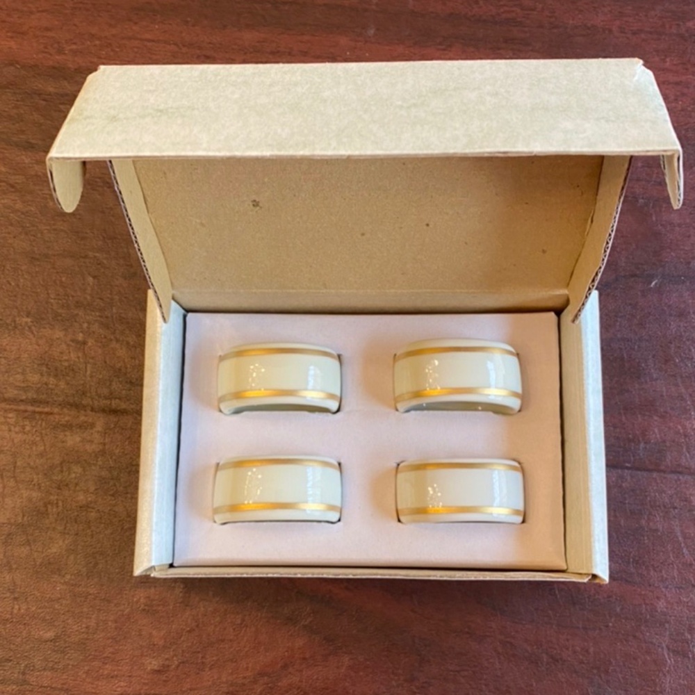 SOLD - GORHAM Porcelain Napkin Ring